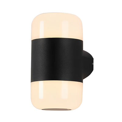 Vallumina Round Outdoor Up Down Wall Light