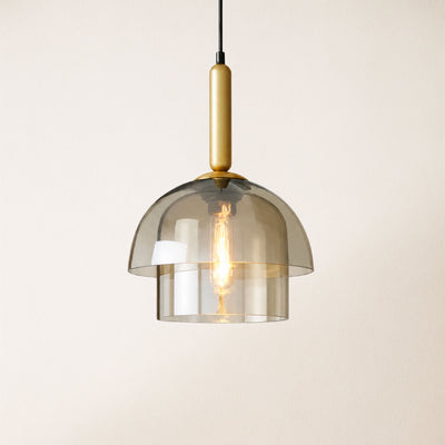 Velorien Glass Tiered Pendant Light