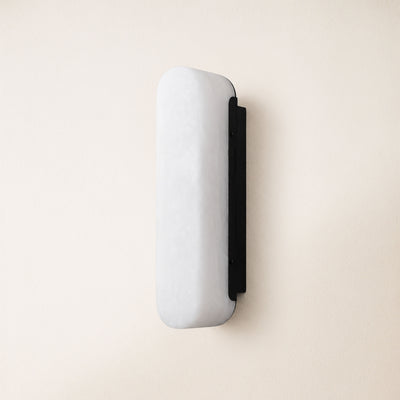 Valora Alabaster Capsule Wall Sconce