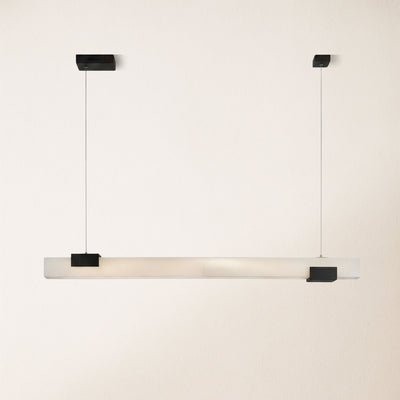 Caliora Alabaster Linear Chandelier