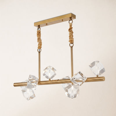 Stravon Radiant Structure Crystal Linear Chandelier