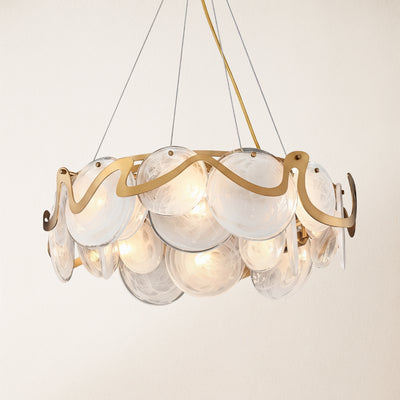 Avenor Ambient Glass Round Chandelier