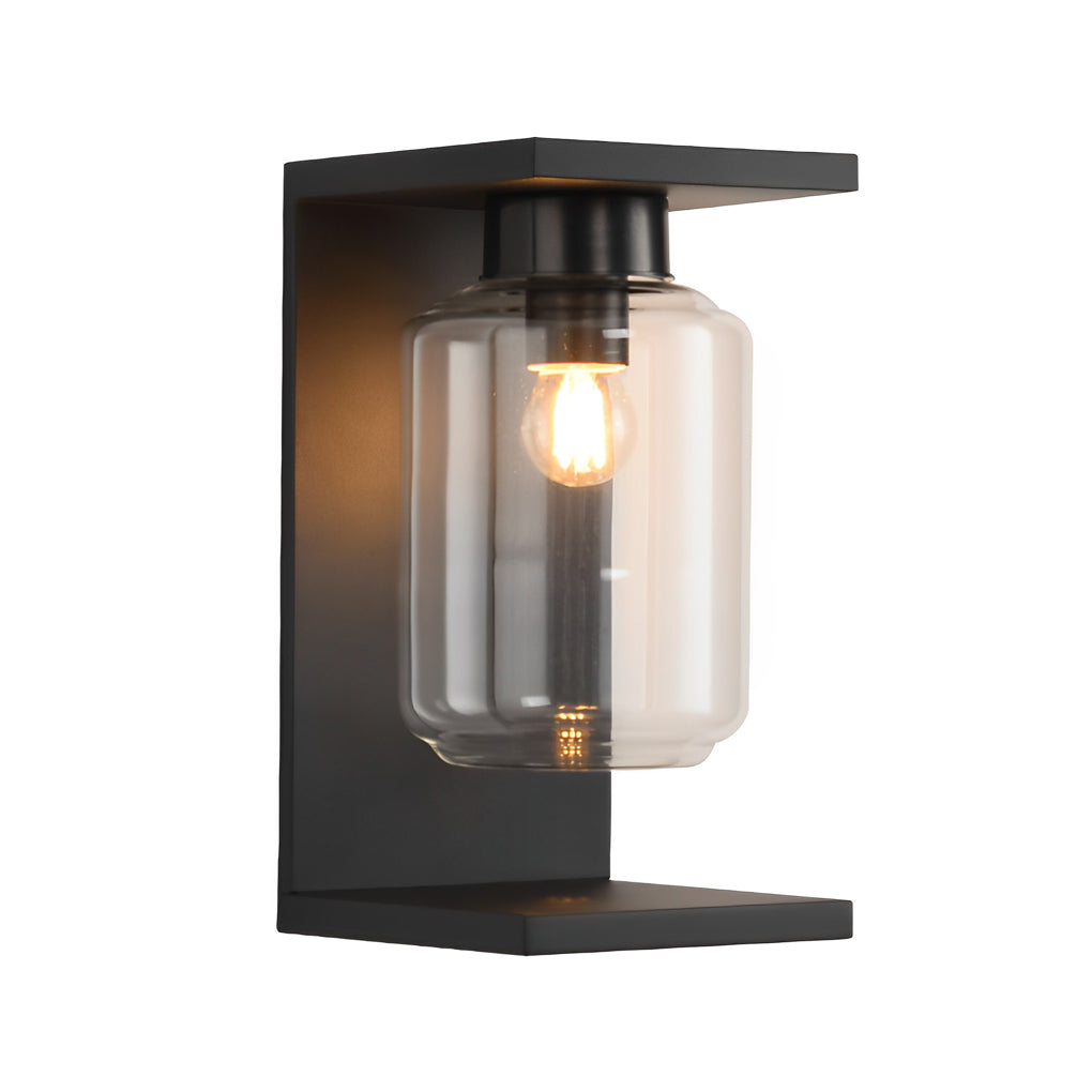 Crysteel Solar Outdoor Wall Light with Remote