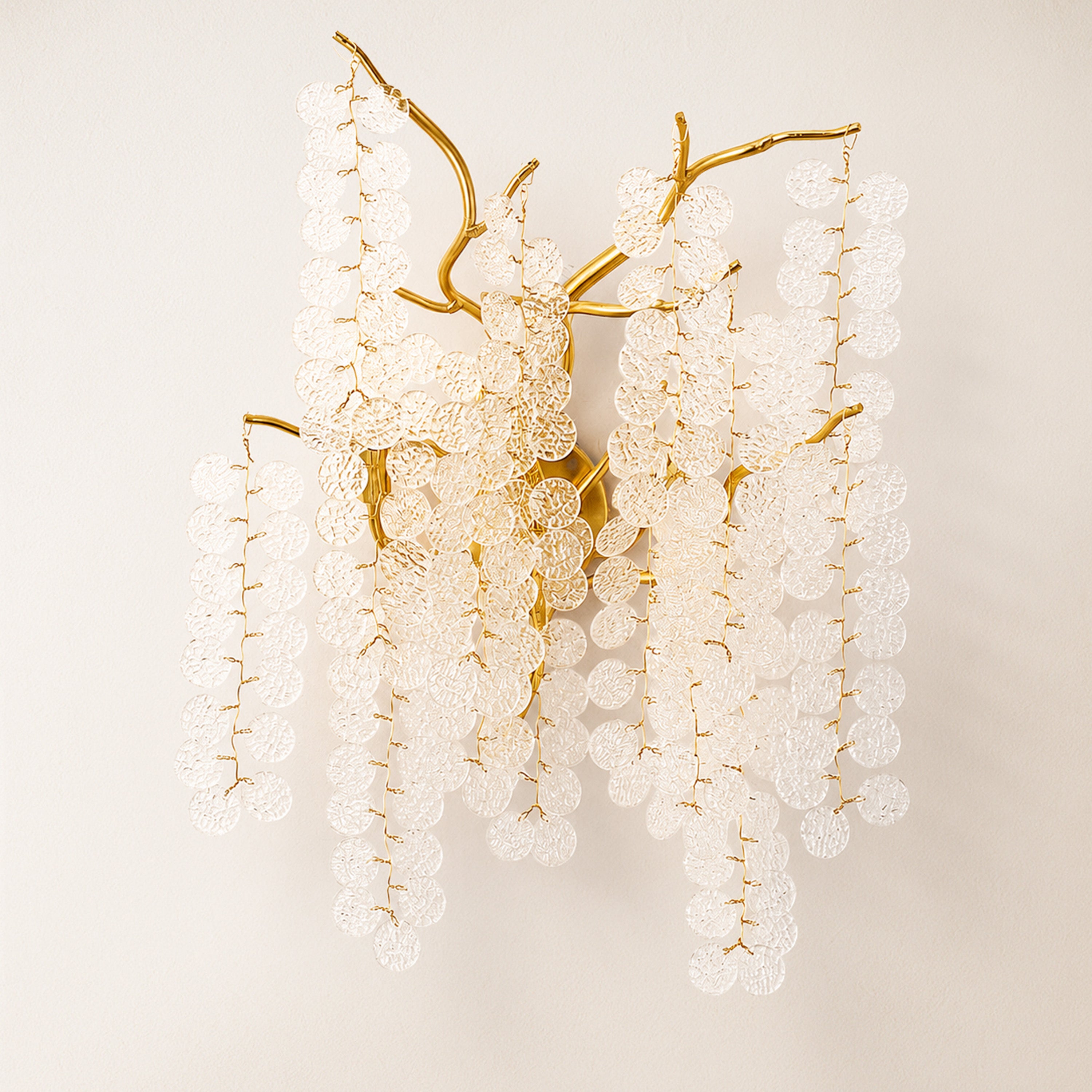 Shiro Noda Crystal Wall Lamp