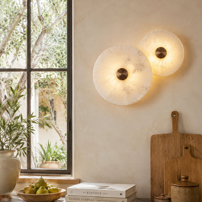 Miles Alabaster Multi-Lights Wall Sconce
