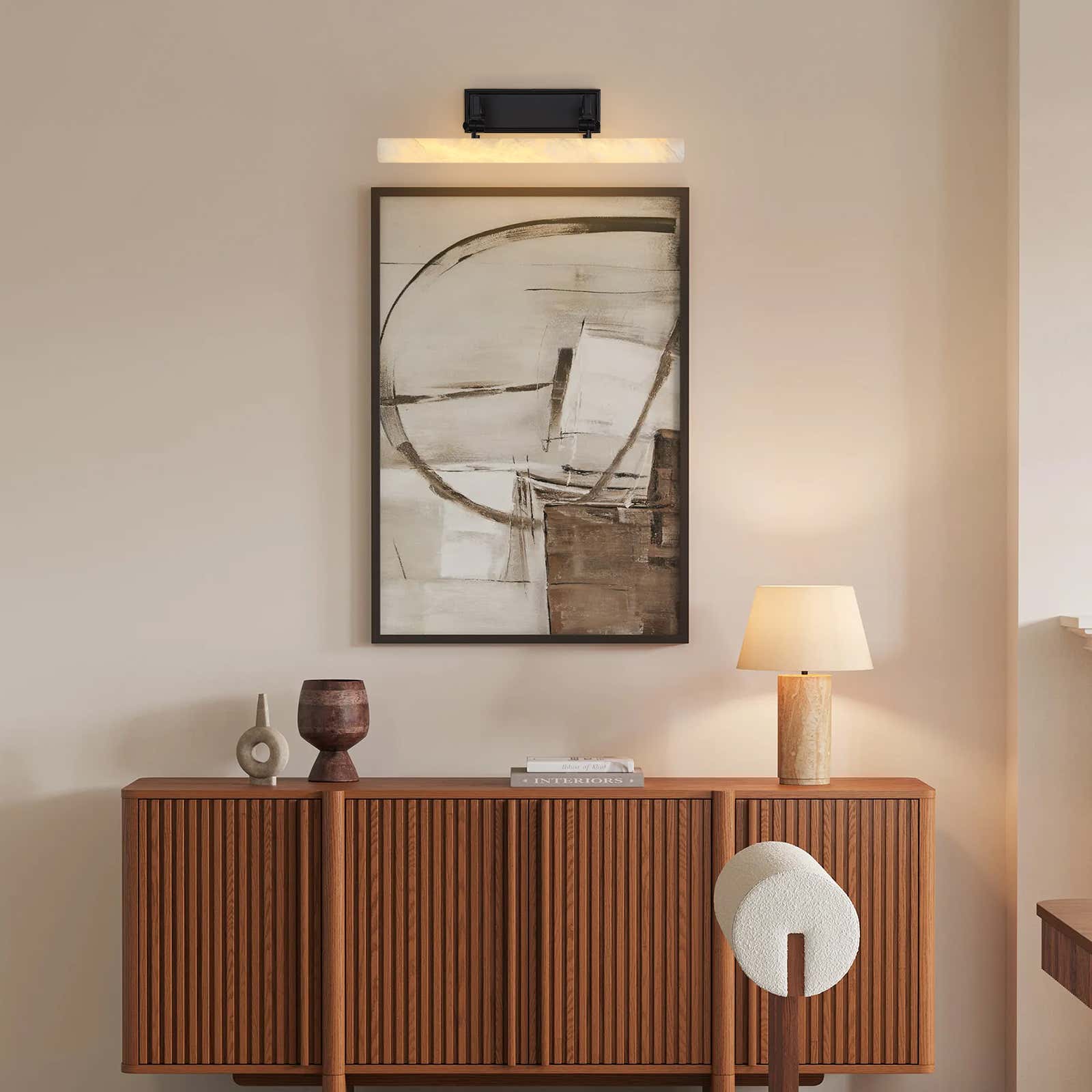 Nimbus Alabaster Picture Light 50cm