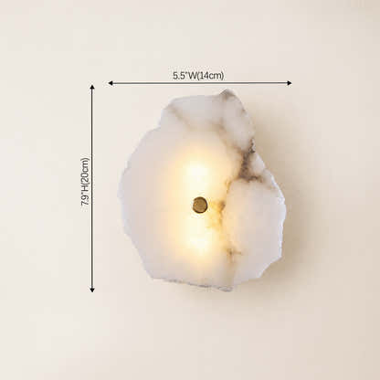 Arscelia Alabaster Linear Wall Sconce