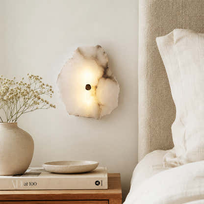 Arscelia Alabaster Linear Wall Sconce