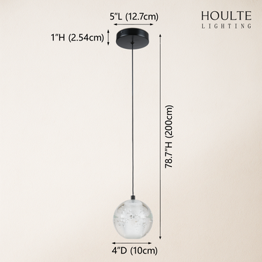 Pearl Ball Ceiling Pendant 10cm D