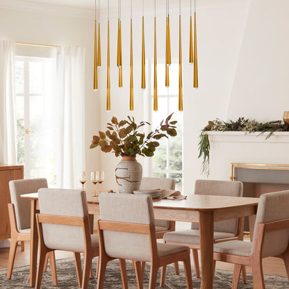 Anthropology Rectangle Crystal Pendant 102cm W