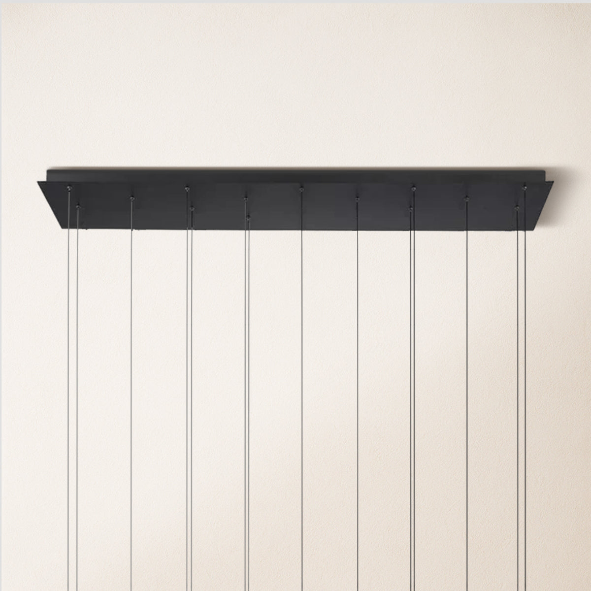 Anthropology Rectangle Crystal Pendant 102cm W