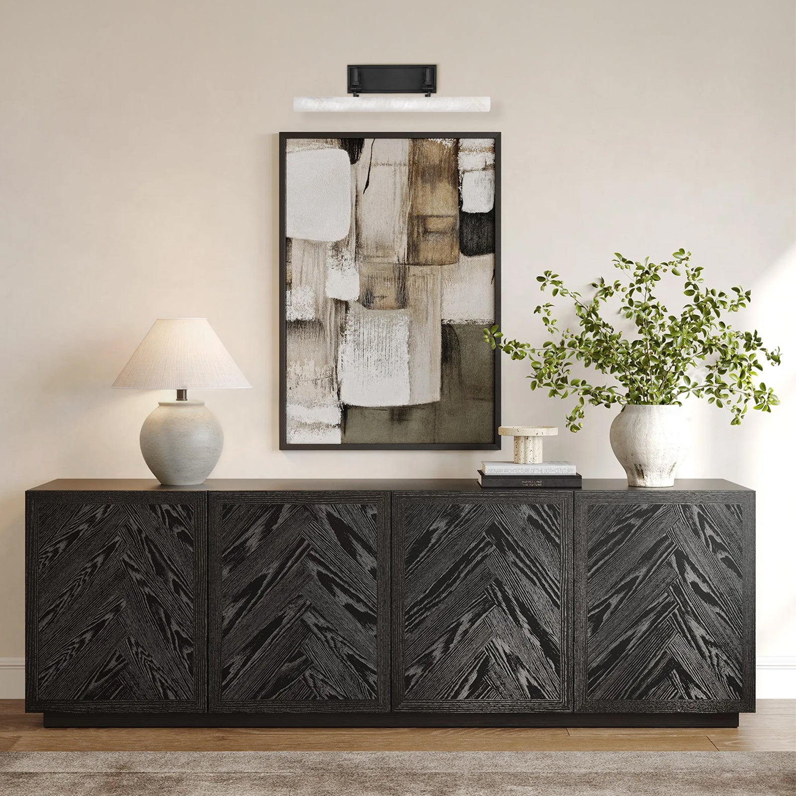 Nimbus Alabaster Picture Light 50cm