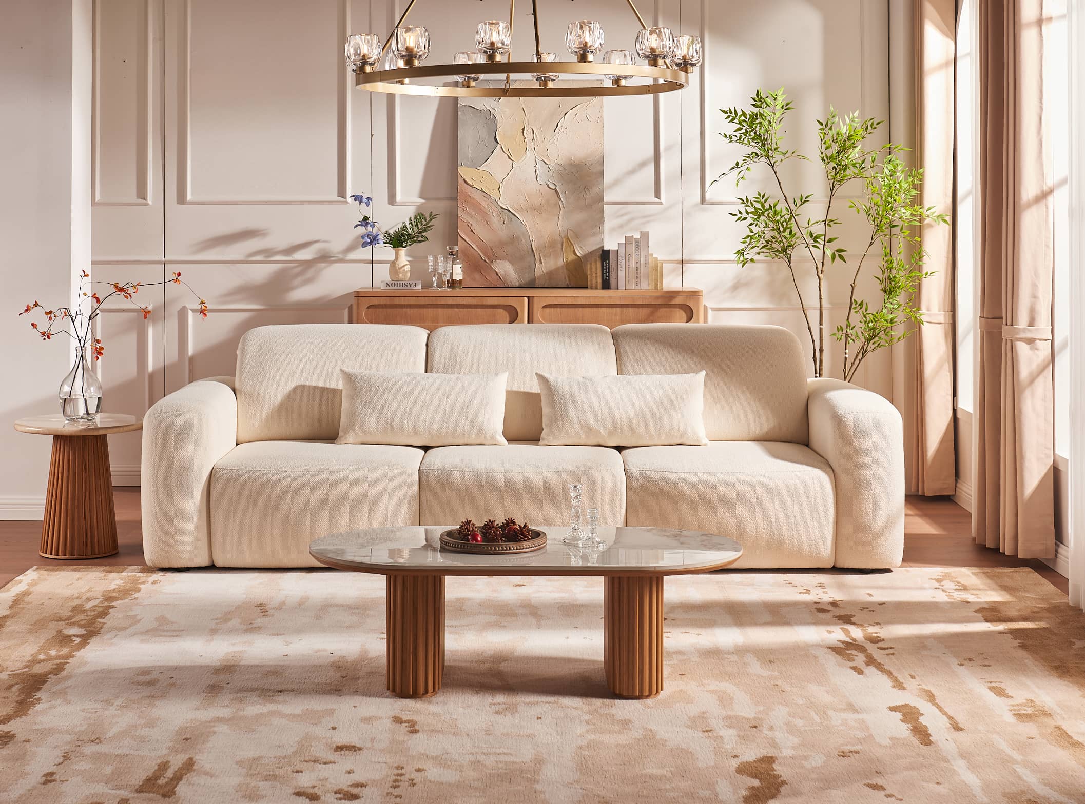 Solene Ombre Wool-Blend Rug