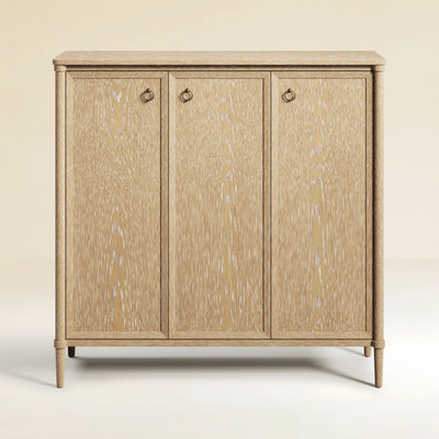 Maison Oak Shoe Storage Cabinet
