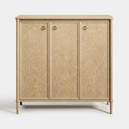 Maison Oak Shoe Storage Cabinet