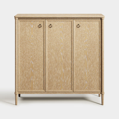 Maison Oak Shoe Storage Cabinet