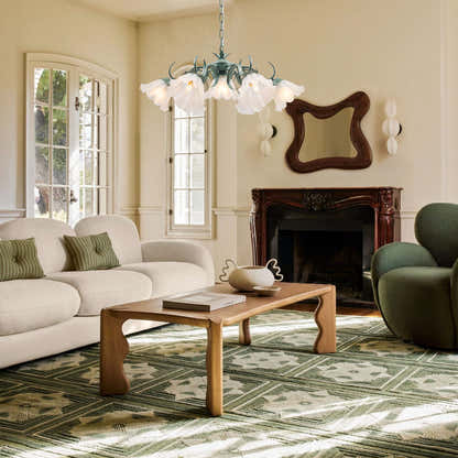 GlowMuse Crystal Round Chandelier 68cm D