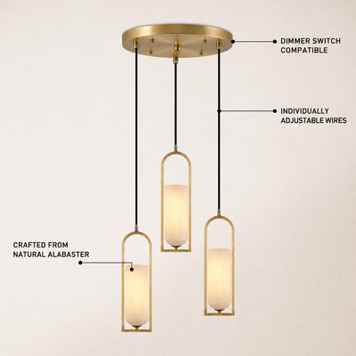 Elanor Alabaster Pendant