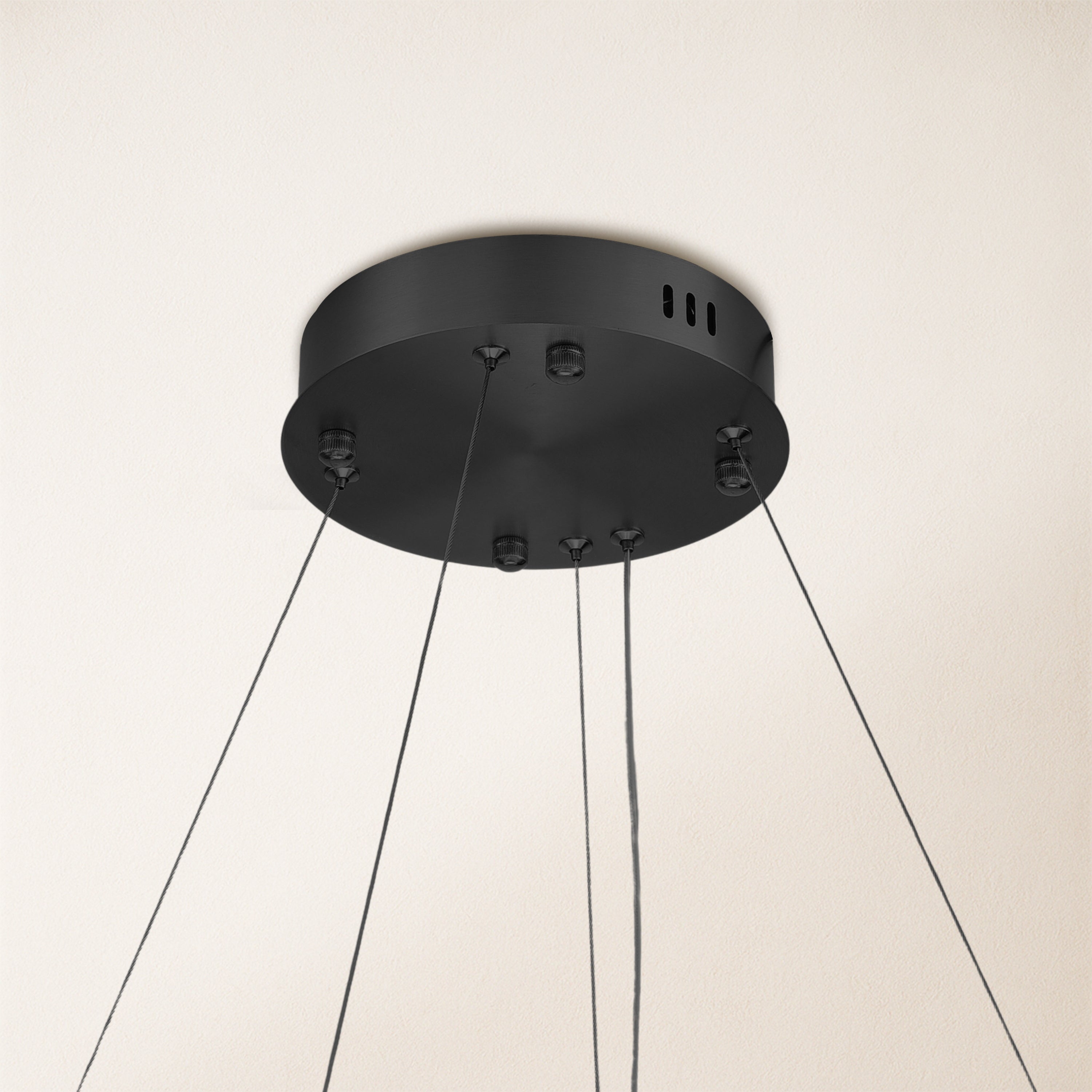 Nocturne Alabaster Round Chandelier 60cm