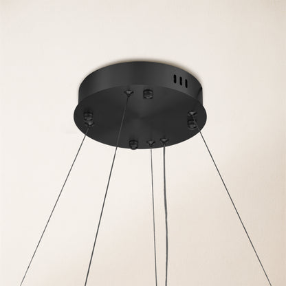 Nocturne Alabaster Round Chandelier 60cm