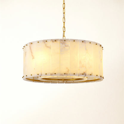 Nivislight Alabaster Round Chandelier 60.9cm