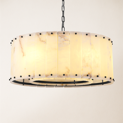 Nivislight Alabaster Round Chandelier 60.9cm