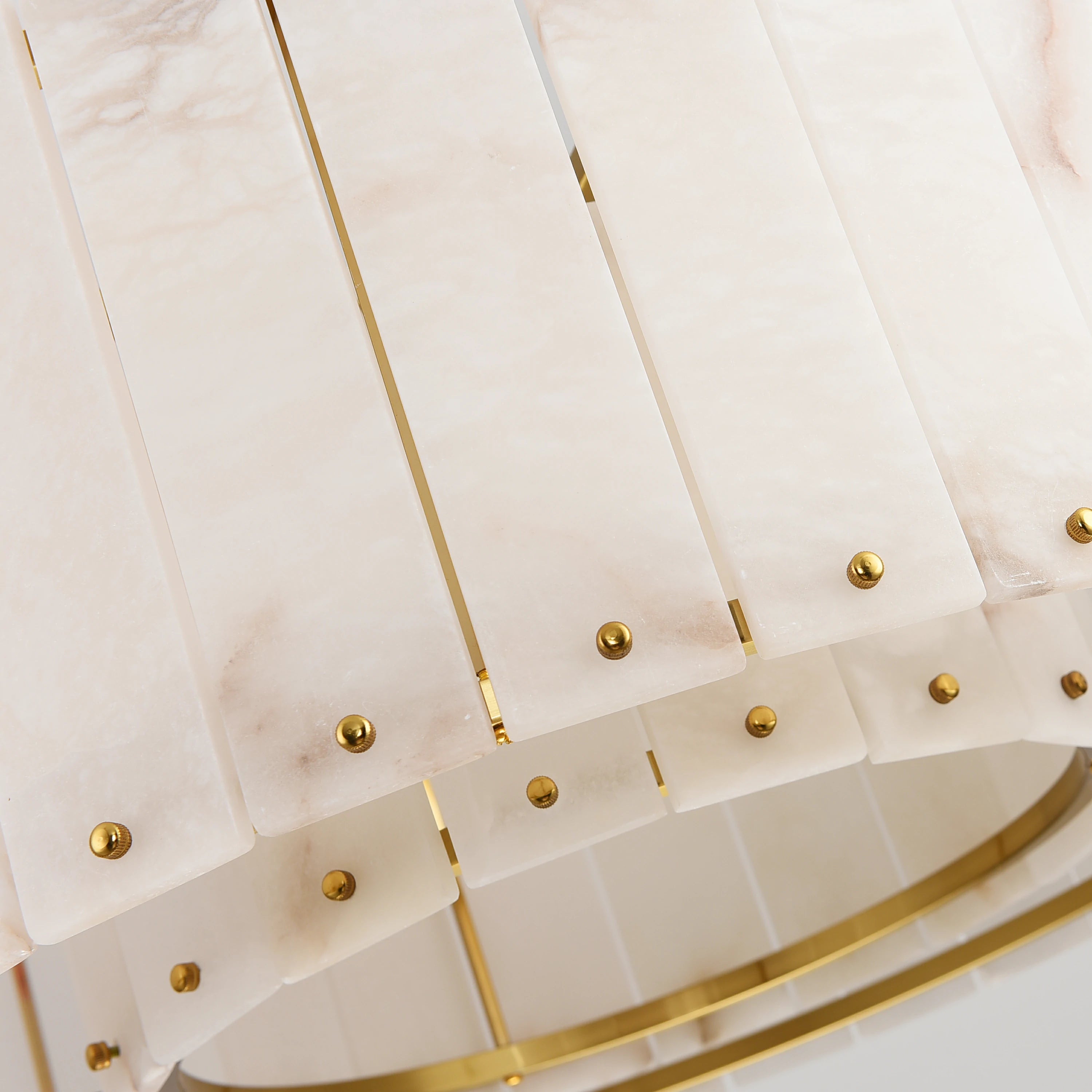 Nivislight Alabaster Round Chandelier 60.9cm