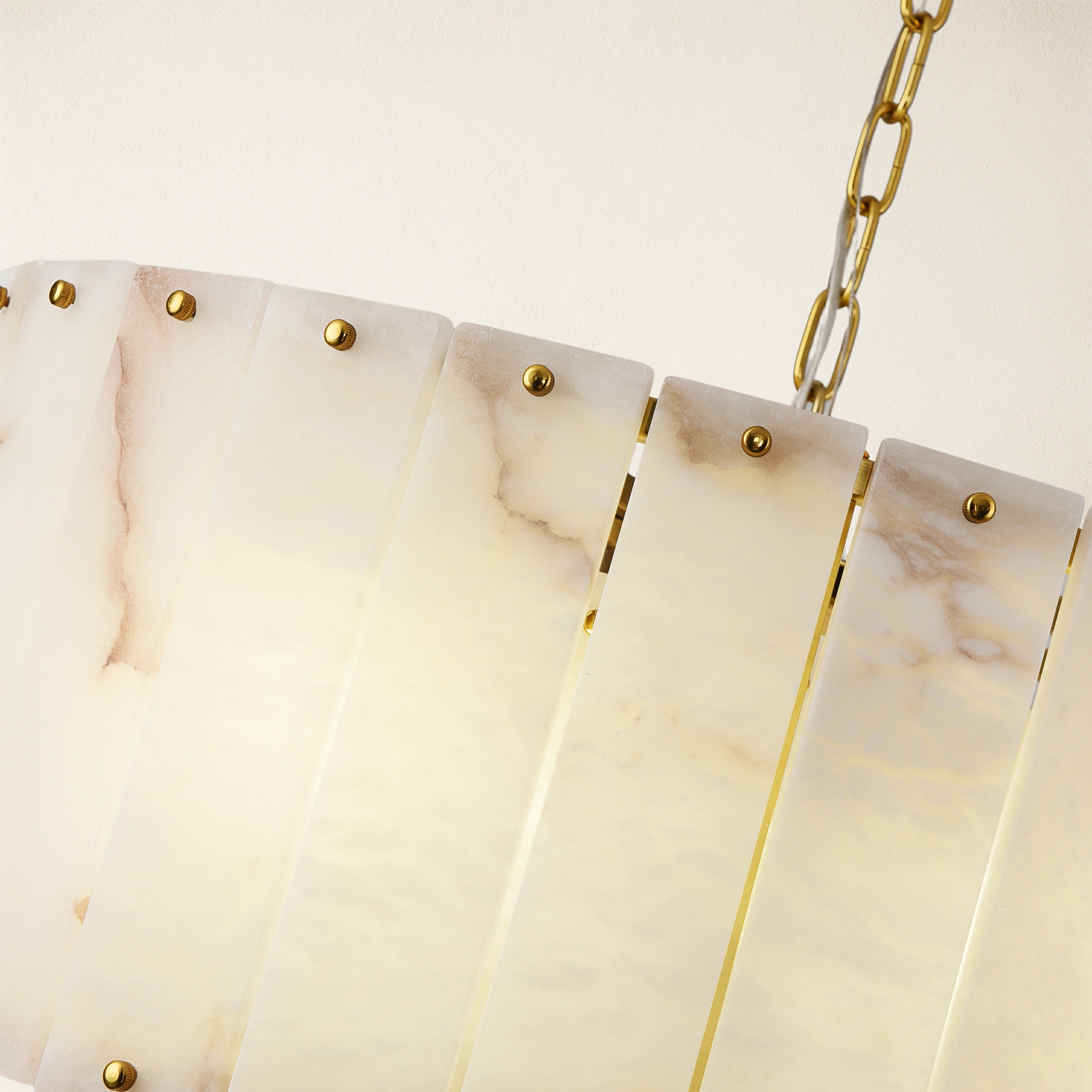 Nivislight Alabaster Round Chandelier 60.9cm