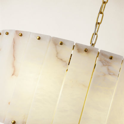 Nivislight Alabaster Round Chandelier 60.9cm