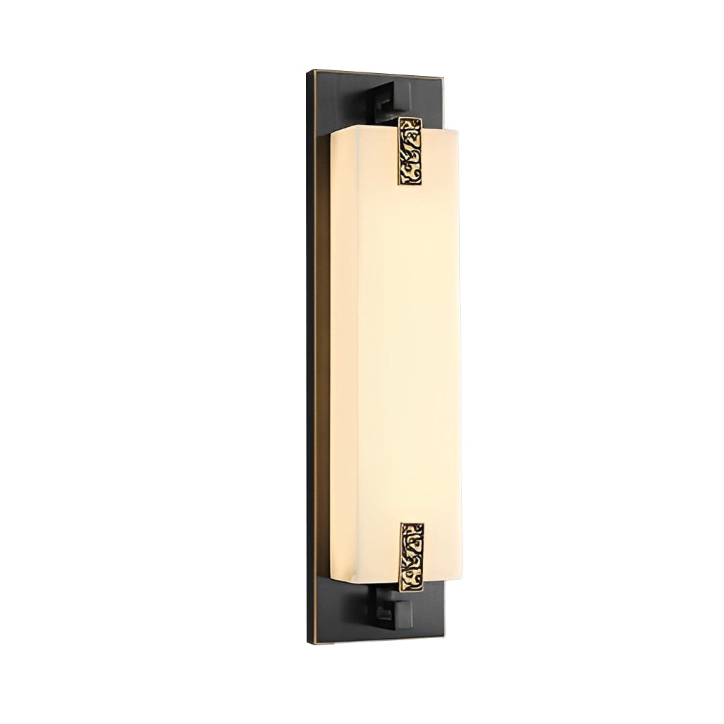 Glimmermist Copper LED Outdoor Wall Light