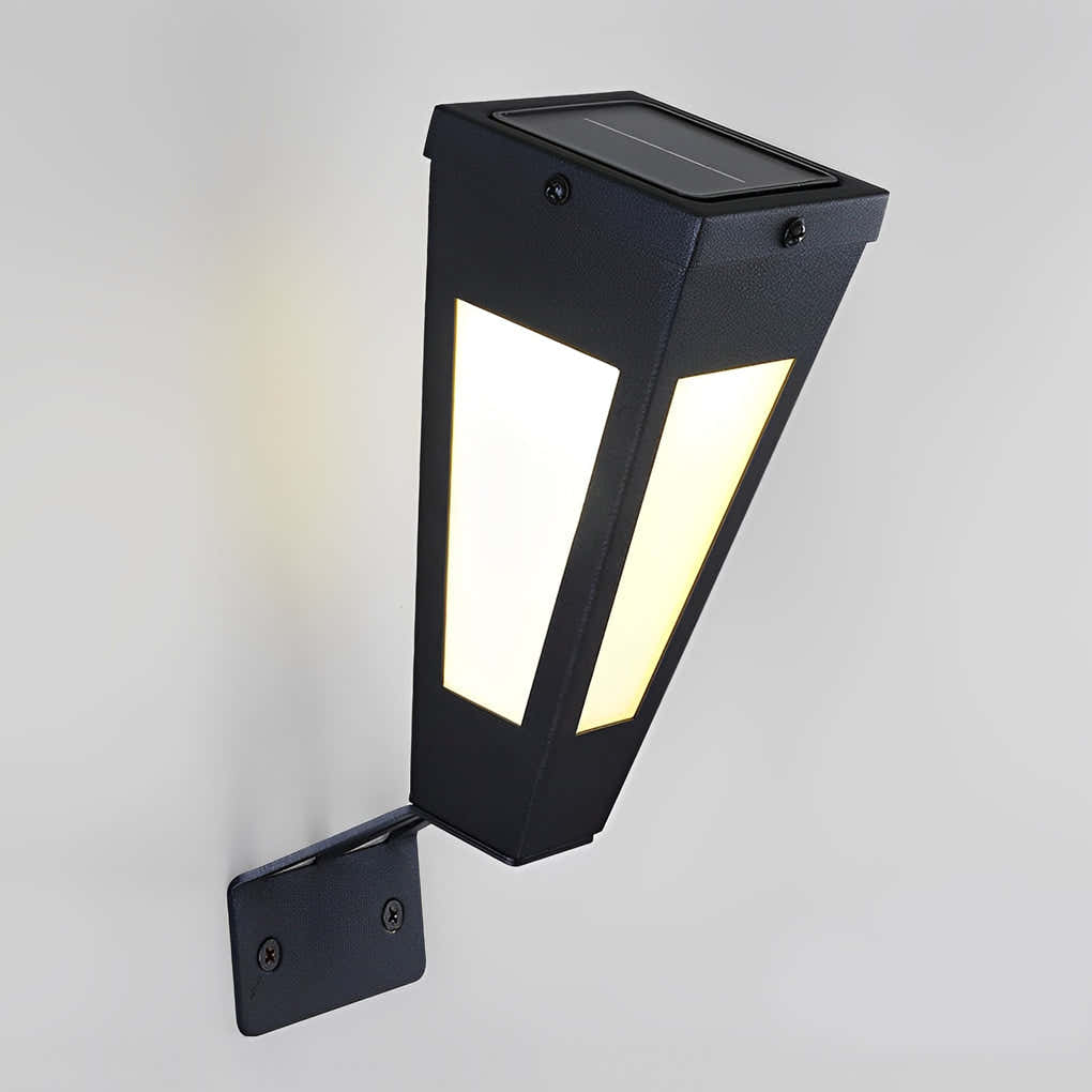 Terramur Metal LED Solar Outdoor Wall Light