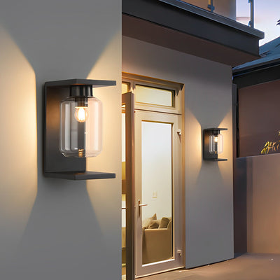 Crysteel Solar Outdoor Wall Light with Remote