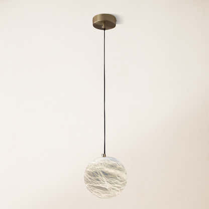 Nami Alabaster Global Ball Pendant Light 15cm D