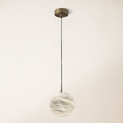 Nami Alabaster Global Ball Pendant Light 15cm D