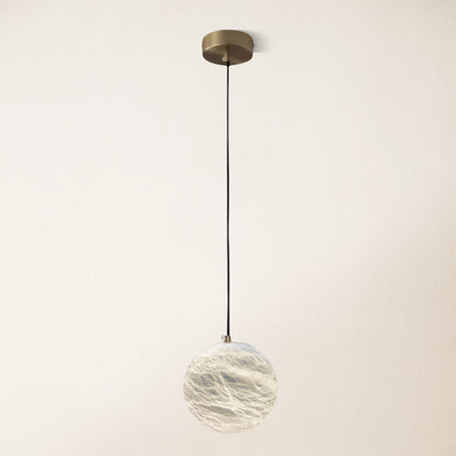 Nami Alabaster Global Ball Pendant Light 15cm D
