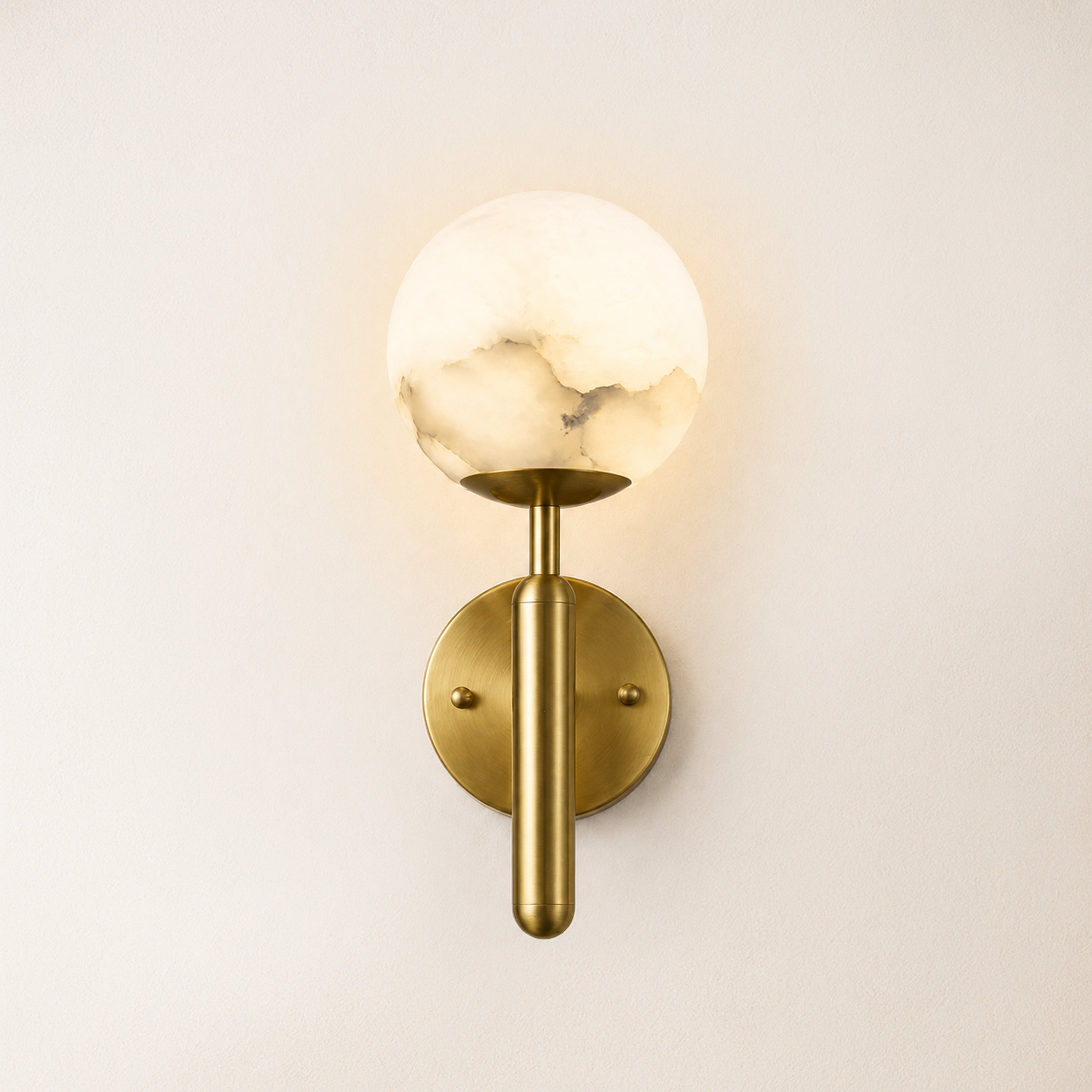Vellura Alabaster Wall Sconce