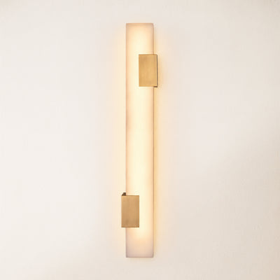 Caelia Alabaster Linear Wall Sconce