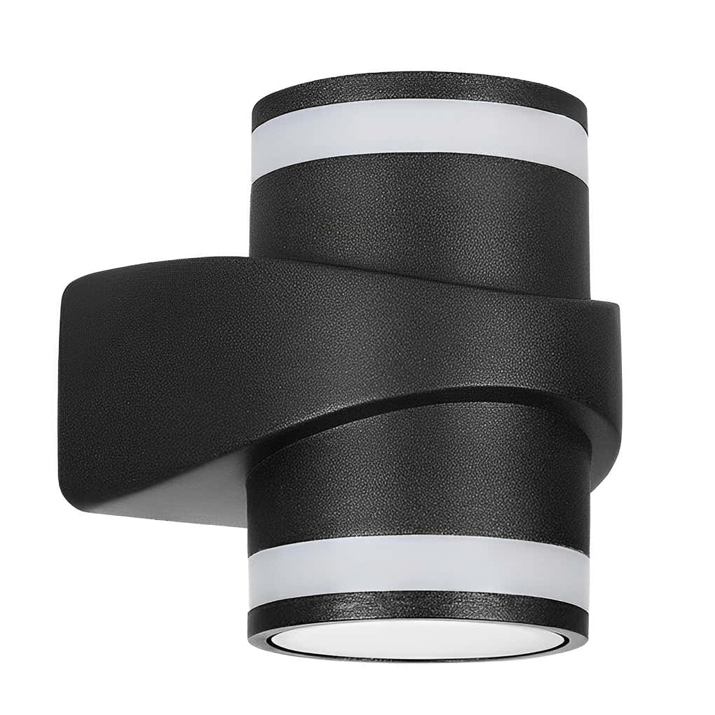 Aegisgleam Round Up Down Outdoor Wall Light