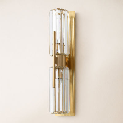 Kaelith Crystal Linear Wall Sconce