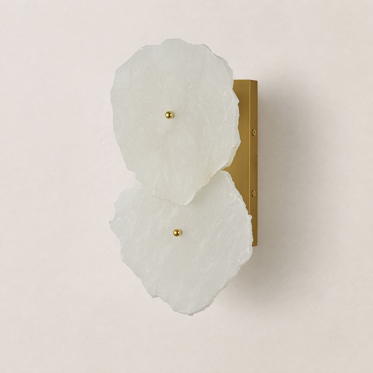 Moira Alabaster 2 Lights Wall Sconce