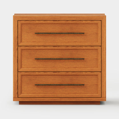 Alvar 63″ Oak 6-Drawer Chest(Set of 2)