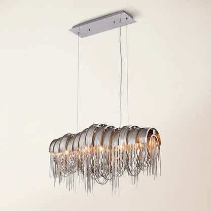 Teresa Cadena Chain Tassel Dining Room Chandelier 109cm W