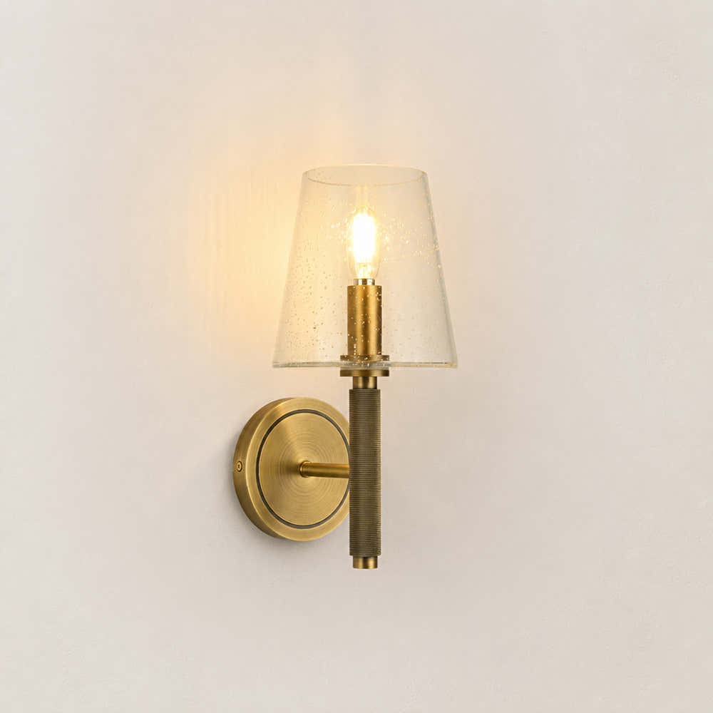 Evora Bubble Glass Wall Sconce#Finish_Gold