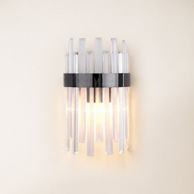 Oryana Crystal Icicle Wall Sconce 7.9"