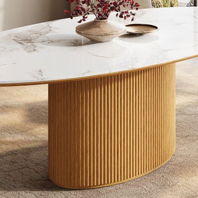 Marley Sintered Stone Dining Table 213cm