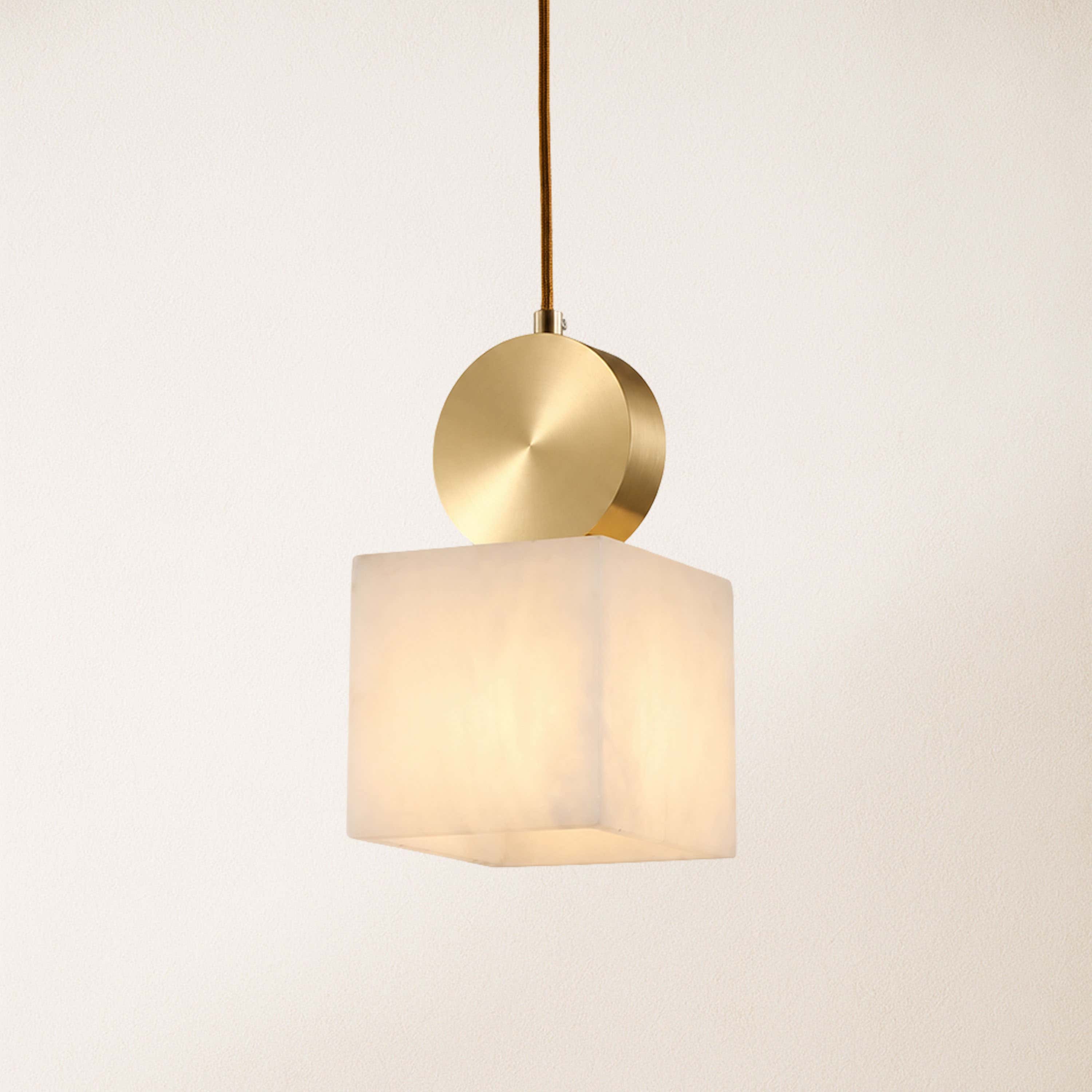 Aurevence Alabaster Pendant