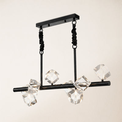 Stravon Radiant Structure Crystal Linear Chandelier