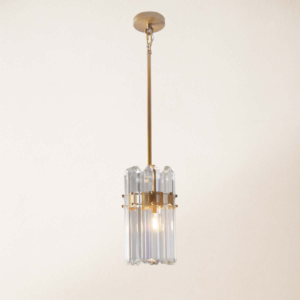 Ruby Crystal Pendant Kitchen Island Light 16.5 cm W