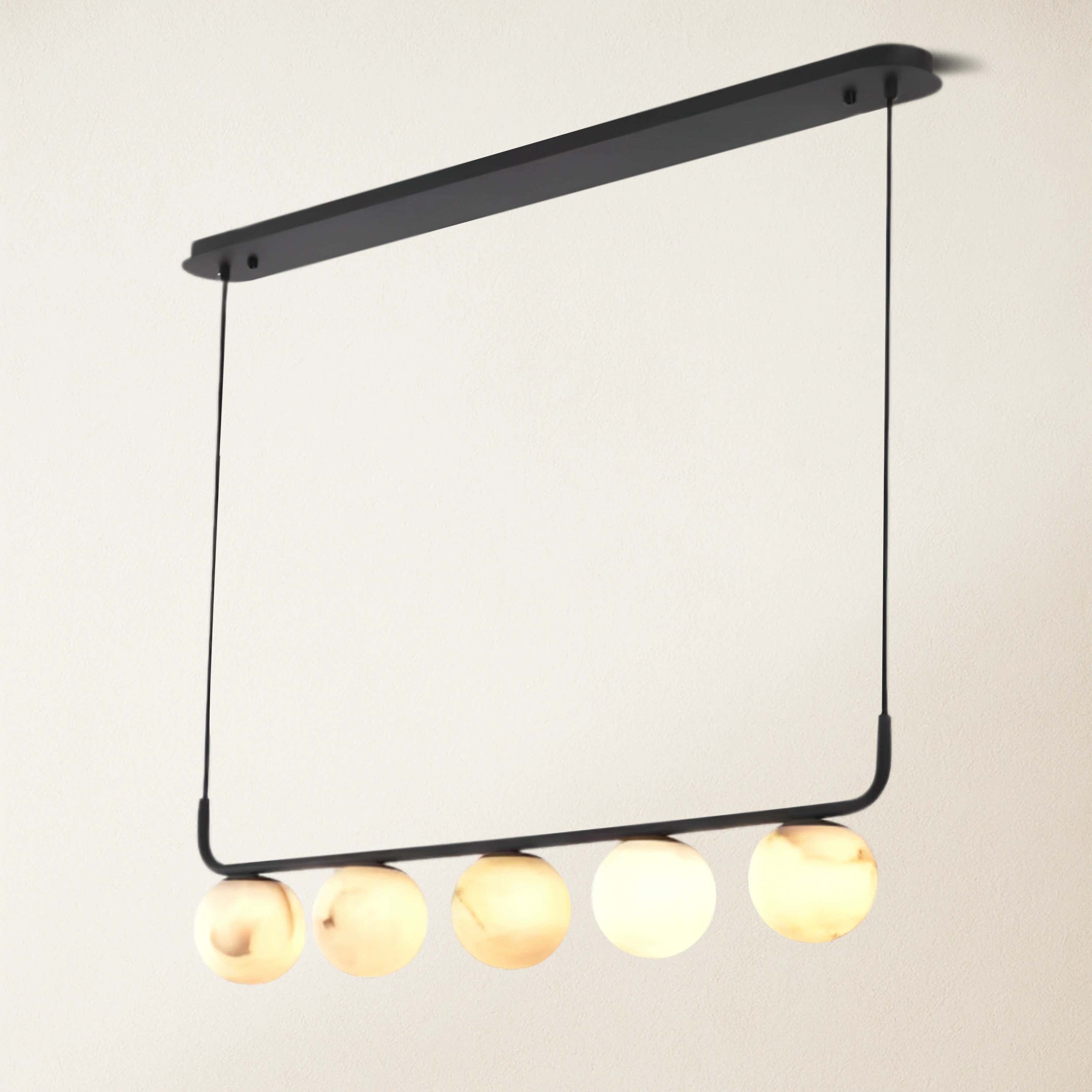 Betrica Alabaster Linear Chandelier