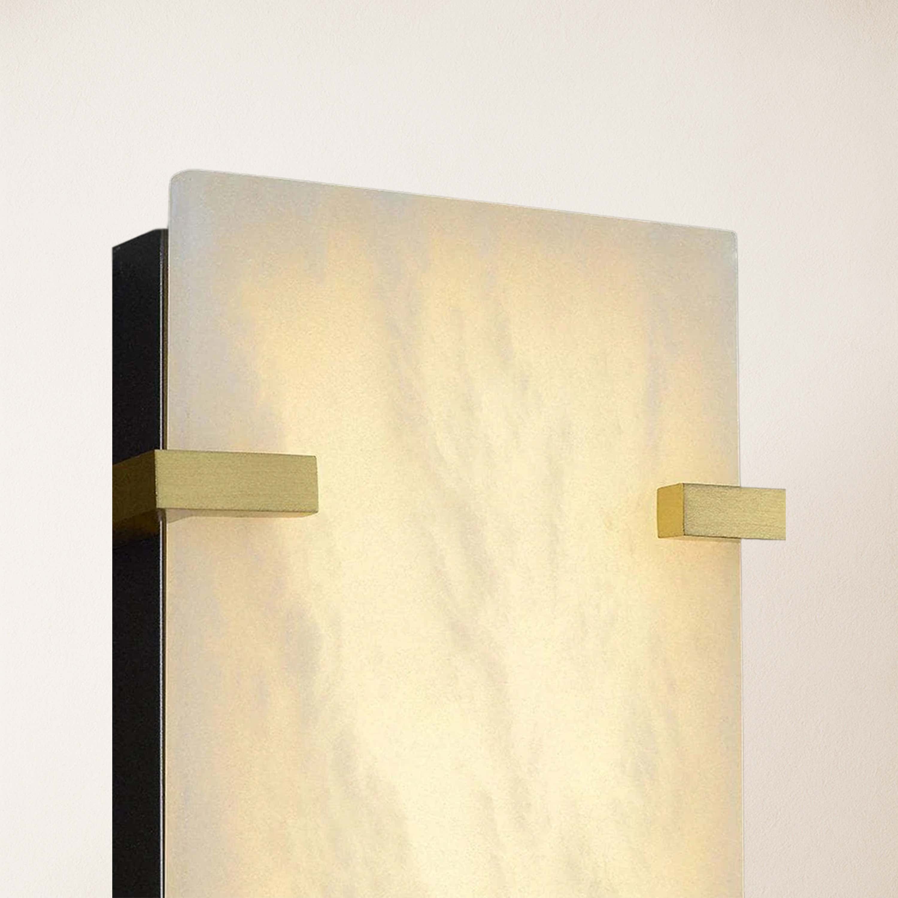Janina Stable Alabaster Personality Wall Sconce 86.5cm H